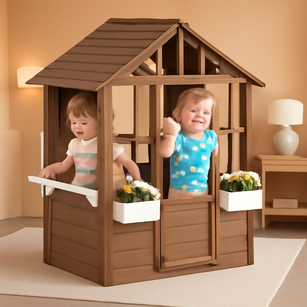 Maisonnette de Jardin avec Porte Fonctionnelle 47x38x54