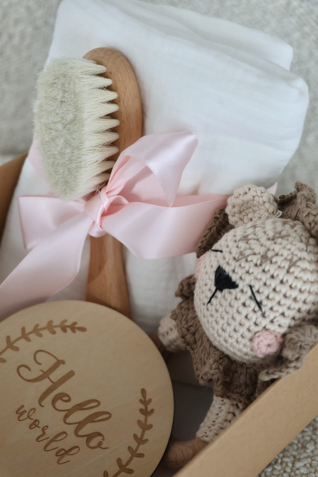 Coffret Cadeau Crochet Lion