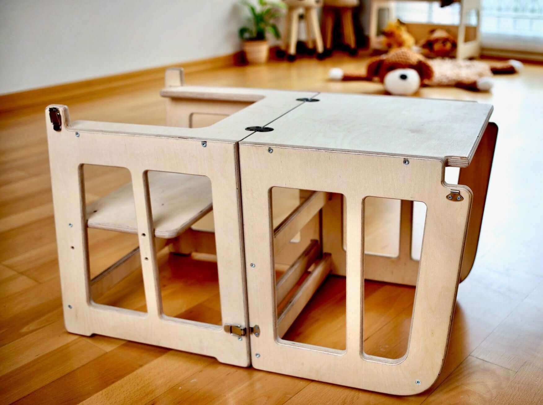 Tour d'Apprentissage et Bureau Montessori 2en1