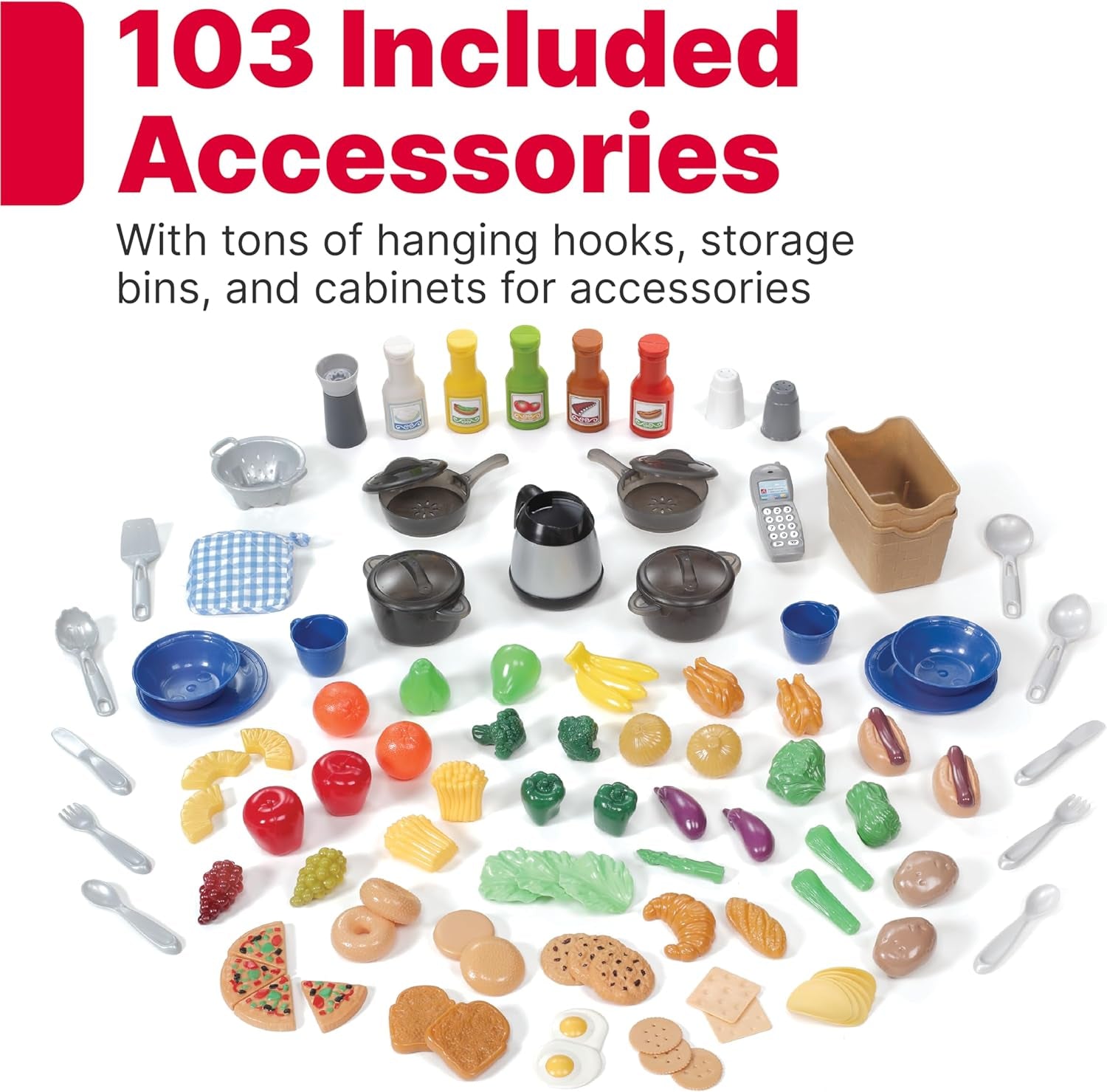 Cuisine de Jeu pour Enfants avec Lumières Interactives Marron