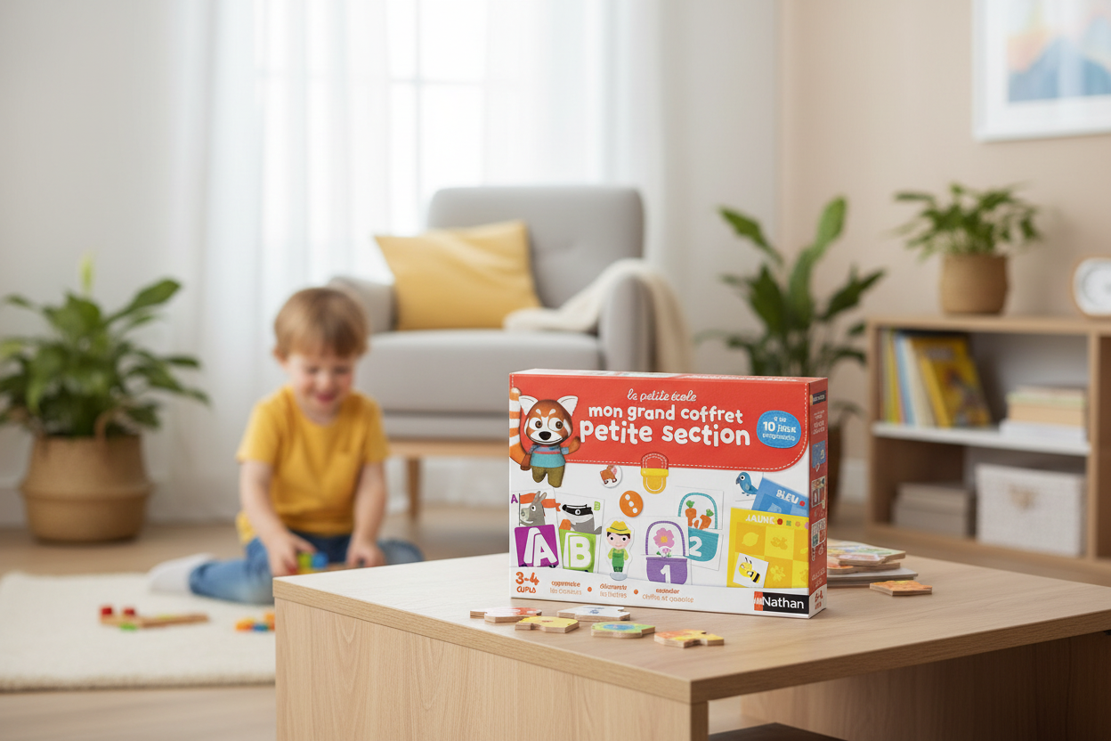 Jeu Éducatif Bébé Nathan Ma Grande Boîte Petite Section