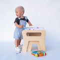 MAMOI® Mobilier élégant pour chambre d'enfant : table pour enfants avec chaises - ensemble de table et chaises de bureau - chaise pour enfants.