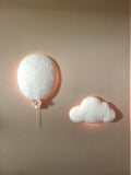 Ensemble Ballon Blanc et Petit Nuage