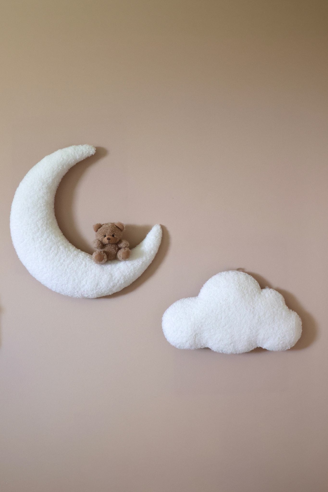 Ensemble Lune avec Ourson et Petit Nuage