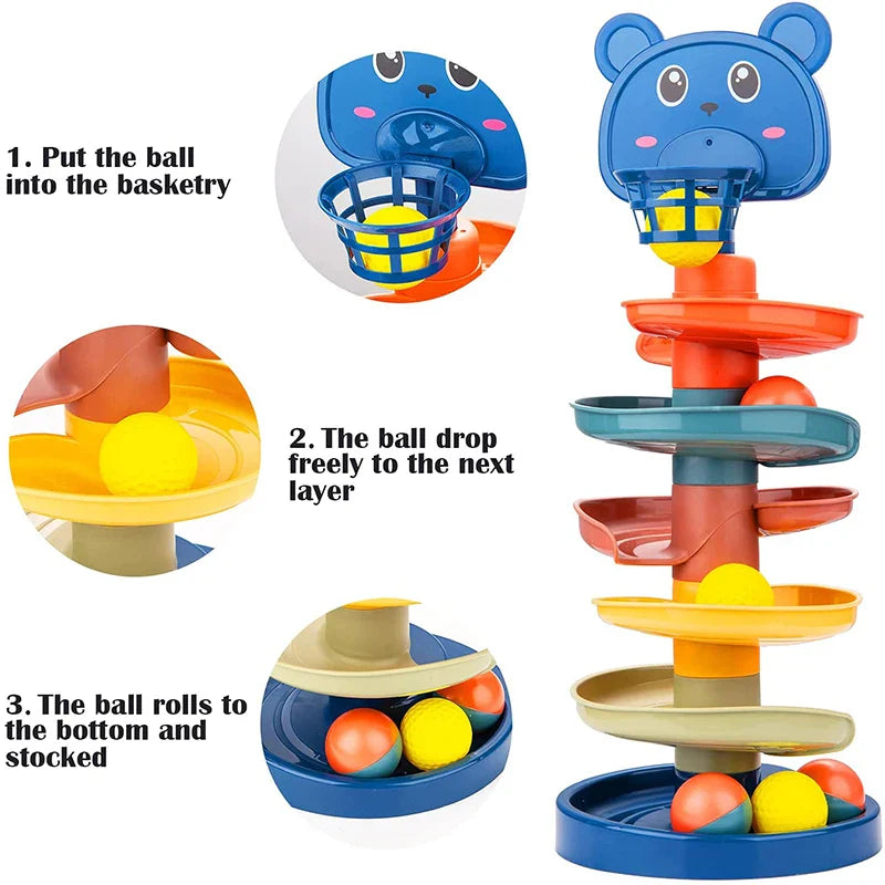 Jouets Montessori Balles Roulantes