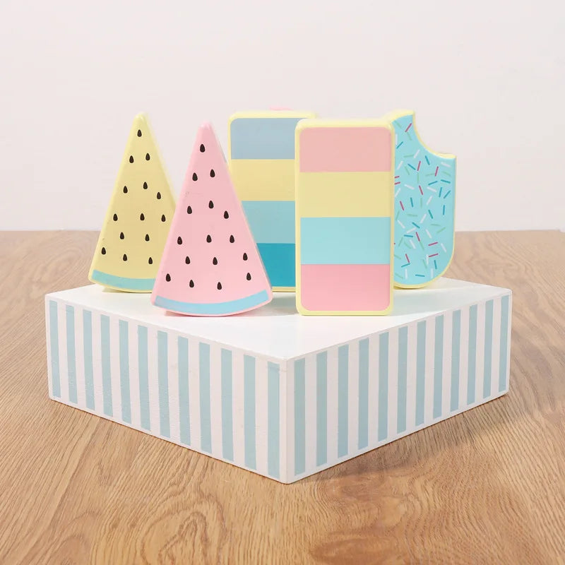 Aliments en Bois pour Jeu d'Imitation Enfants Multivariante