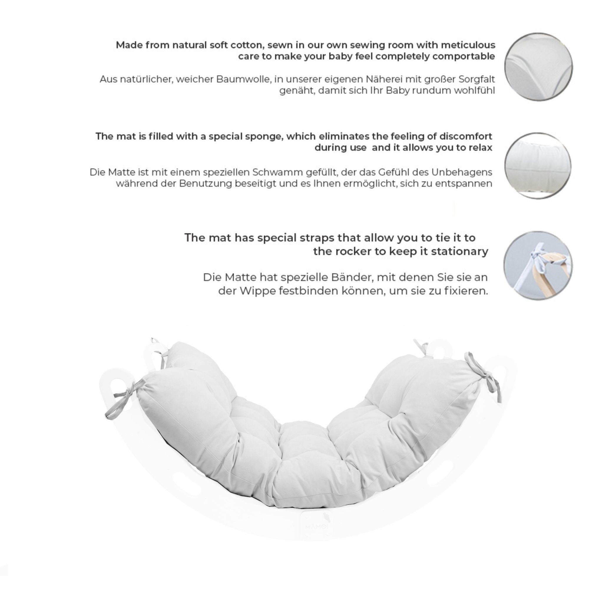 Coussin MAMOI® pour Structure d'Escalade Intérieure pour Tout-Petits