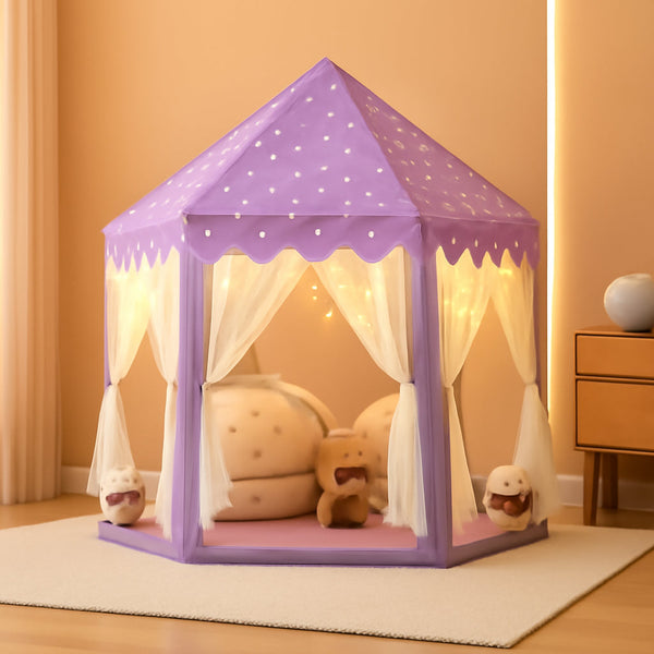 Tente de Jeu Château de Princesse Violet 140x135 cm