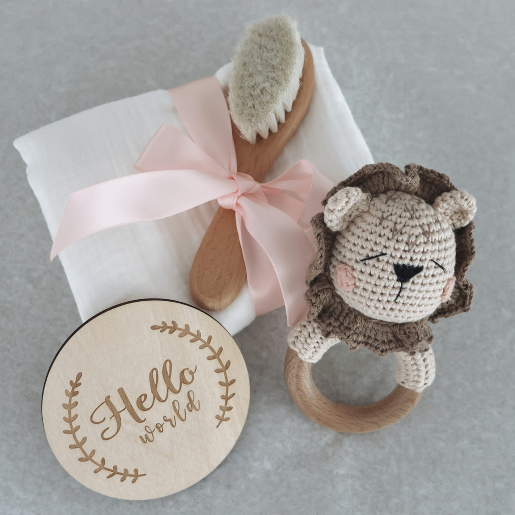 Coffret Cadeau Crochet Lion