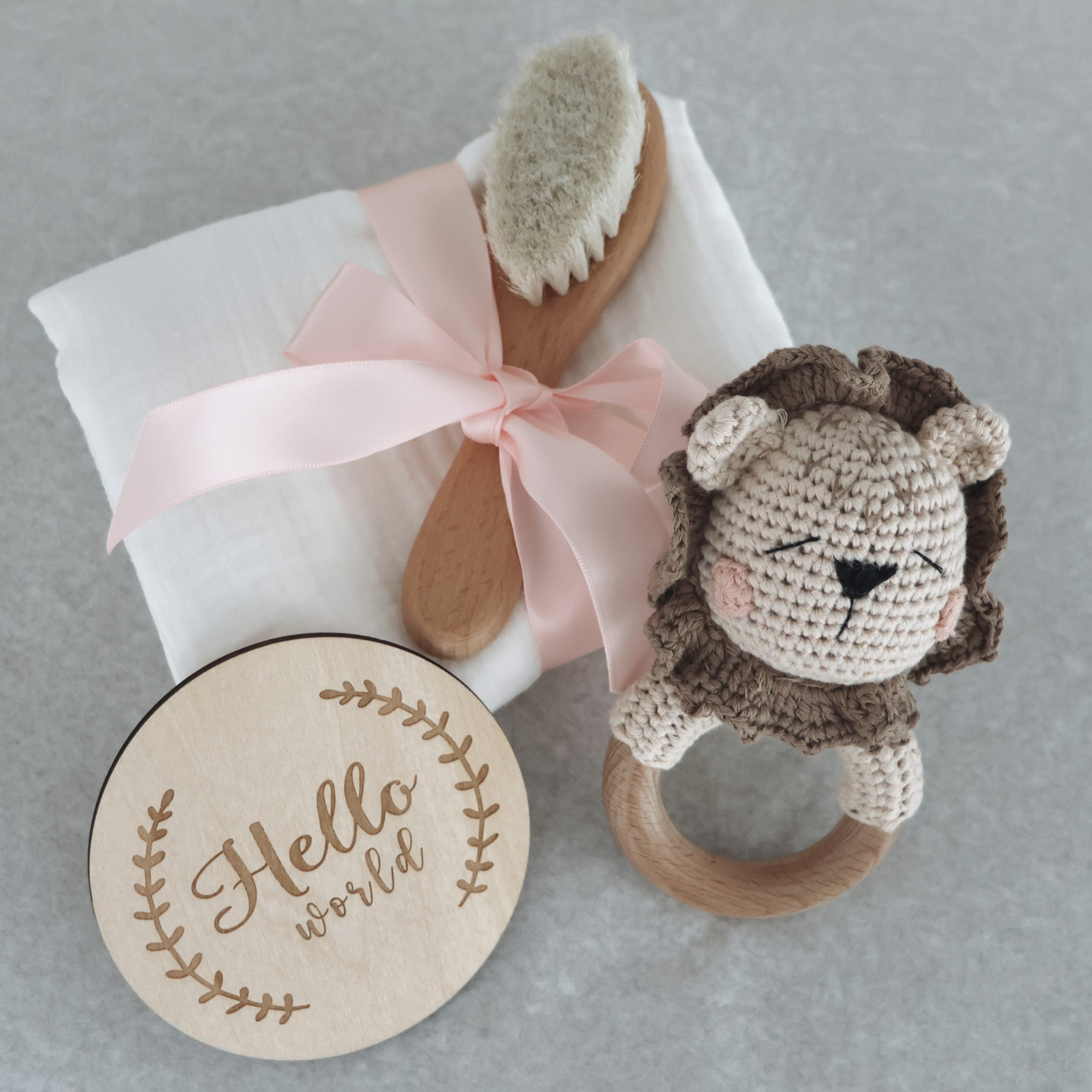 Coffret Cadeau Crochet Lion