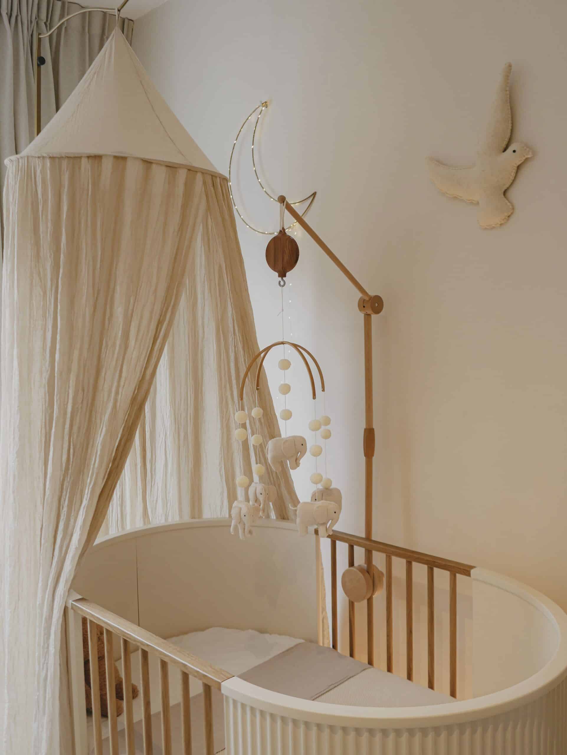 Mobile Bébé Éléphants Fait Main